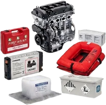 Miscellaneous dangerous goods - engine, dry ice, life raft and battery products prepared for compliant transport